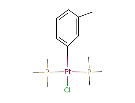 trans-chloro-bis(trimethylphosphine)(m-tolyl)platinum(II)