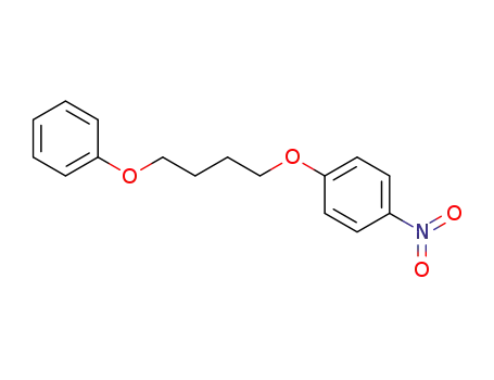 Molecular Structure of 21278-55-7 (1-nitro-4-(4-phenoxybutoxy)benzene)