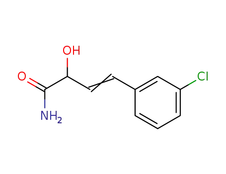 4-(3-chloro-phenyl)-2-hydroxy-but-3-enoic acid amide