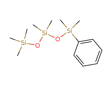Molecular Structure of 18407-16-4 (1,1,1,3,3,5,5-HEPTAMETHYL-5-PHENYLTRISILOXANE)