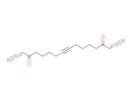 7-Tetradecyne-2,13-dione, 1,14-bis(diazo)-