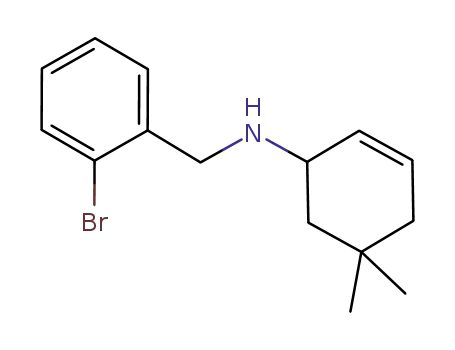 N-(2-bromo-benzyl)-5,5-dimethylcyclohex-2-enyl-amine