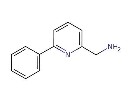 Molecular Structure of 162614-74-6 (2-(Aminomethyl)-6-phenylpyridine)