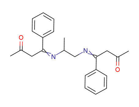 Molecular Structure of 5451-06-9 (4-[1-[(3-oxo-1-phenyl-butylidene)amino]propan-2-ylimino]-4-phenyl-butan-2-one)
