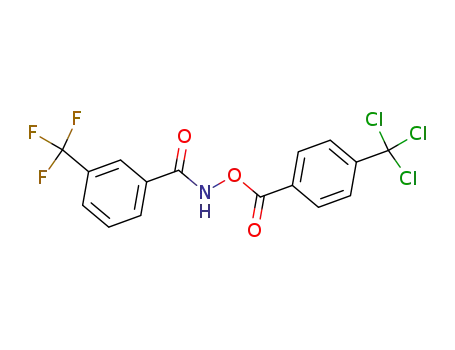 N-(4-Trichloromethyl-benzoyloxy)-3-trifluoromethyl-benzamide