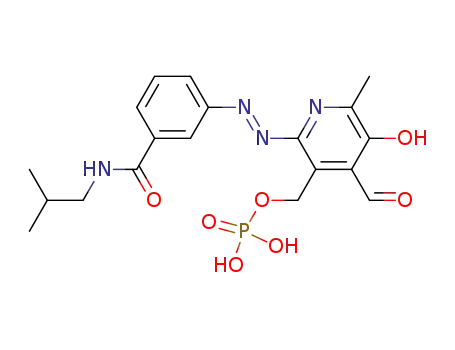 6-[3-(Isobutylcarbamoyl)phenylazo]-pyridoxal-5-phosphate