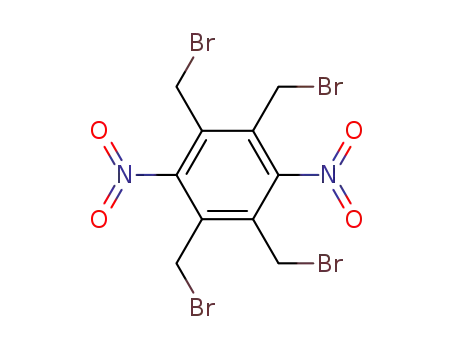 3,6-Dinitro-1,2,4,5-tetrakisbrommethyl-benzol