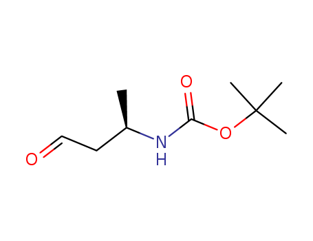 Carbamic acid, [(1R)-1-methyl-3-oxopropyl]-, 1,1-dimethylethyl ester (9CI)