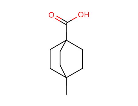 Molecular Structure of 702-67-0 (4-Methylbicyclo[2.2.2]octane-1-carboxylic acid)