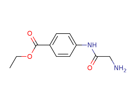 Benzoic acid,4-[(2-aminoacetyl)amino]-, ethyl ester