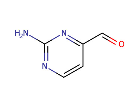 4-Pyrimidinecarboxaldehyde,2-amino-(9CI)