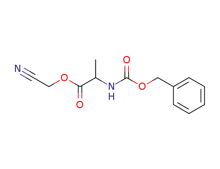 <i>N</i>-benzyloxycarbonyl-alanine cyanomethyl ester