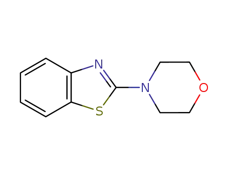 Molecular Structure of 4225-26-7 (2-MORPHOLINOBENZOTHIAZOLE)