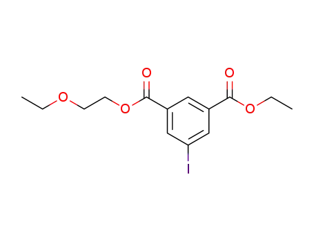 3-Jod-5-aethoxycarbonyl-benzoesaeure-(2-aethoxy-aethylester)
