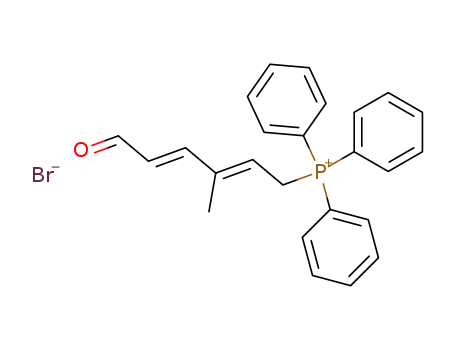 ((2<i>E</i>,4<i>E</i>)-3-methyl-6-oxo-hexa-2,4-dienyl)-triphenyl-phosphonium; bromide