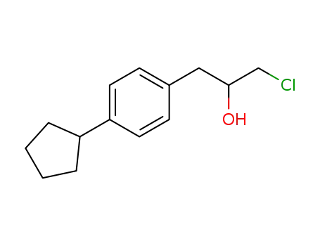 3-(p-Cyclopentylphenyl)-2-hydroxy-propylchlorid