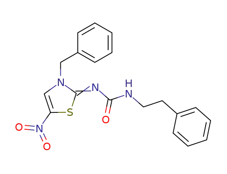 (3-benzyl-5-nitro-3<i>H</i>-thiazol-2-ylidene)-phenethyl-urea