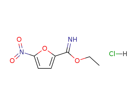5-Nitrofuran-2-carboxylic acid ethyl iminoester hydrochloride