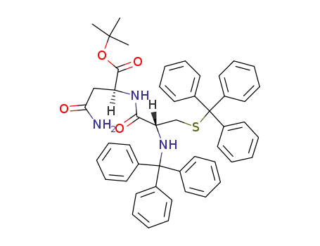 (S)-2-[(R)-2-(Trityl-amino)-3-tritylsulfanyl-propionylamino]-succinamic acid tert-butyl ester