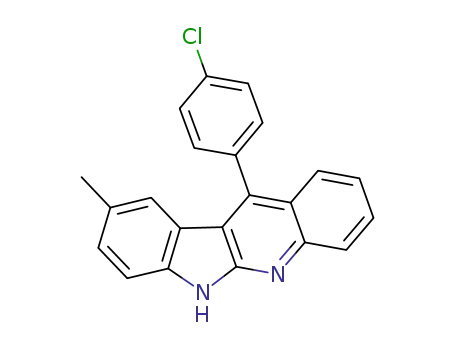 11-(p-chlorophenyl)-9-methyl-6H-indolo[2,3-b]quinoline