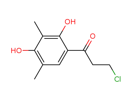 2,4-dihydroxy-3,5-dimethyl-β-chloropropiophenone