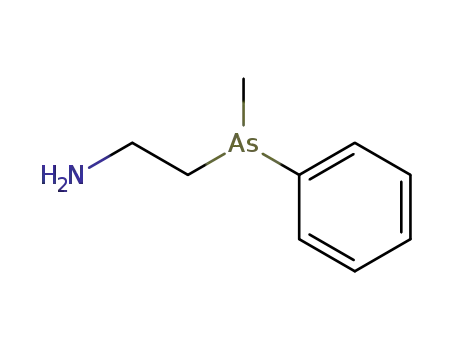Molecular Structure of 90971-53-2 (Ethanamine, 2-(methylphenylarsino)-)