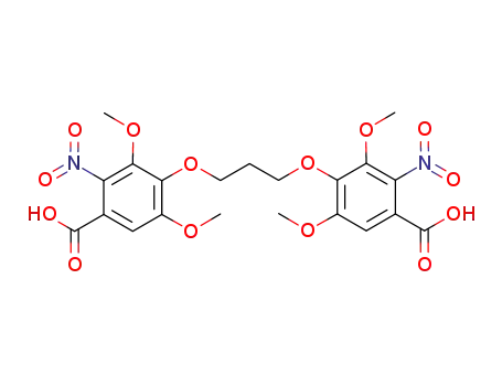 1',3'-bis(4-carboxy-2,6-dimethoxy-5-nitrophenoxy)propane