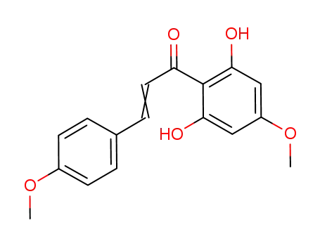 Molecular Structure of 20621-49-2 (2',6'-DIHYDROXY-4,4'-DIMETHOXYCHALCONE)