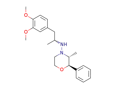 [2-(3,4-dimethoxy-phenyl)-1-methyl-ethyl]-(3<i>t</i>-methyl-2<i>r</i>-phenyl-morpholin-4-yl)-amine
