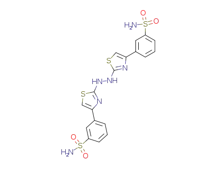 3,3'-(2,2'-diazane-1,2-diyl-bis-thiazol-4-yl)-bis-benzenesulfonamide