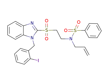 N-allyl-N-[2-(2-iodobenzyl)-1-benzimidazoylethylsulfonyl]-N-phenylsulfonamide