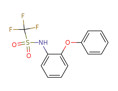 Methanesulfonamide, 1,1,1-trifluoro-N-(2-phenoxyphenyl)-