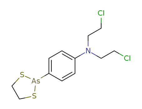 Benzenamine,N,N-bis(2-chloroethyl)-4-(1,3,2-dithiarsolan-2-yl)-