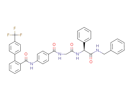 C<sub>38</sub>H<sub>31</sub>F<sub>3</sub>N<sub>4</sub>O<sub>4</sub>