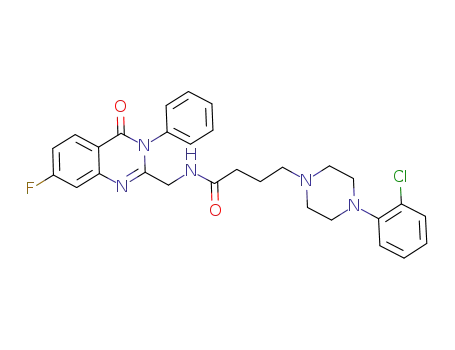 C<sub>29</sub>H<sub>29</sub>ClFN<sub>5</sub>O<sub>2</sub>