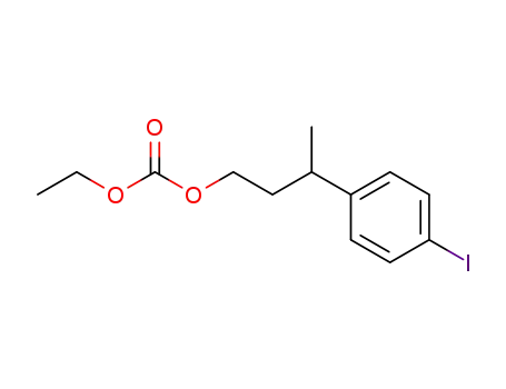 Carbonic acid ethyl 3-(p-iodophenyl)butyl ester