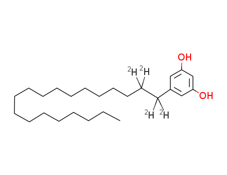 [1,1,2,2-2H<sub>4</sub>]-1-(3,5-dihydroxyphenyl)nonadecane