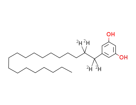 [1,1,2,2-2H<sub>4</sub>]-1-(3,5-dihydroxyphenyl)nonadecane