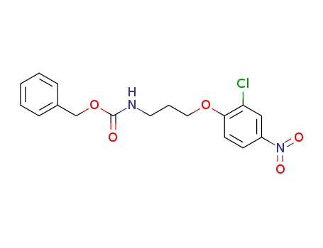 Carbamic acid,[3-(2-chloro-4-nitrophenoxy)propyl]-, benzyl ester (8CI) cas  25313-19-3