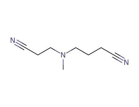 Molecular Structure of 1859-29-6 (Butanenitrile, 4-[(2-cyanoethyl)methylamino]-)