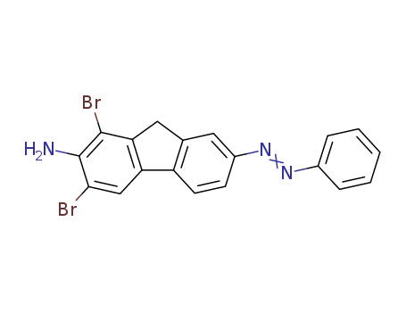 1,3-dibromo-7-phenyldiazenyl-9H-fluoren-2-amine cas  1785-17-7
