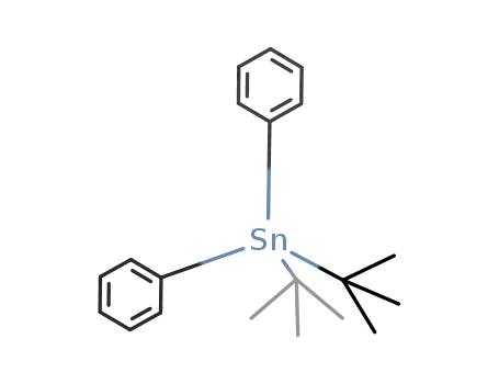 Molecular Structure of 30191-71-0 (Stannane, bis(1,1-dimethylethyl)diphenyl-)