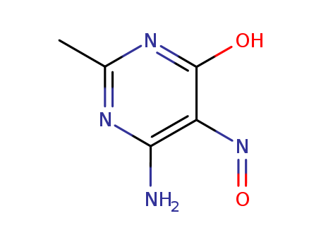 4(3H)-Pyrimidinone,6-amino-2-methyl-5-nitroso- cas  2209-72-5