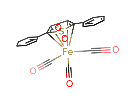 tricarbonyl(η4-2,5-diphenylthiophene dioxide)iron