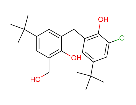 Benzenemethanol,
3-[[3-chloro-5-(1,1-dimethylethyl)-2-hydroxyphenyl]methyl]-5-(1,1-dimeth
ylethyl)-2-hydroxy-