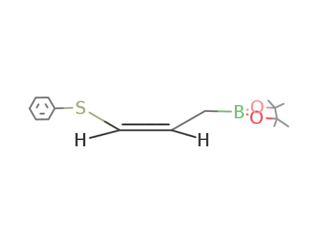 (Z)-C<sub>6</sub>H<sub>5</sub>SCHCHCH<sub>2</sub>BO<sub>2</sub>(CMe<sub>2</sub>)2