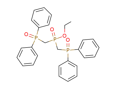 bis[(diphenylphosphinyl)methyl]ethyl phosphinate