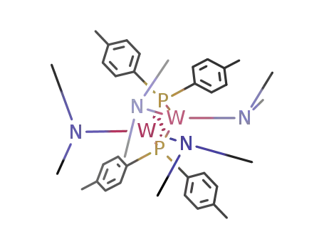 1,2-W<sub>2</sub>(mu.-P(p-tol)2)2(NMe<sub>2</sub>)4