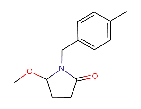 1-(4-methylbenzyl)-5-methoxypyrrolidin-2-one