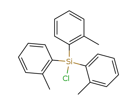 Molecular Structure of 18766-23-9 ((2-toy)3SiCl)